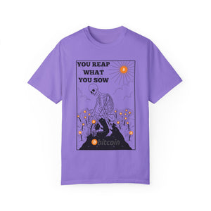 Sow Bitcoin! - Unisex Garment-Dyed T-shirt