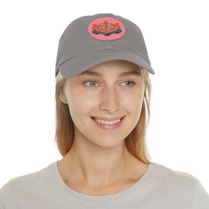 509th SSB  Hat with Leather Patch (Round)