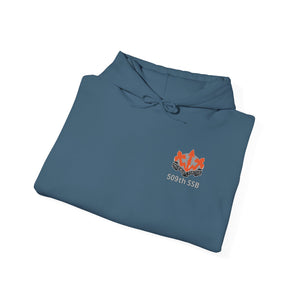 509th SSB - Flags on Sleeves - Unisex Heavy Blend™ Hooded Sweatshirt