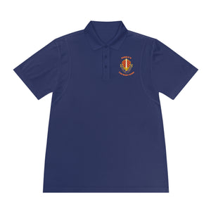 CSD Sword - Orange text - Men's Sport Polo Shirt