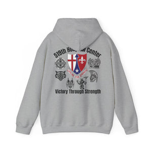 Elite Coach - 512th Field Hospital - Unisex Heavy Blend™ Hooded Sweatshirt