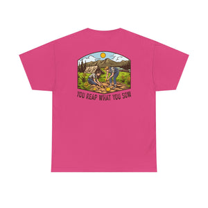 Camping Smiles! - Unisex Heavy Cotton Tee