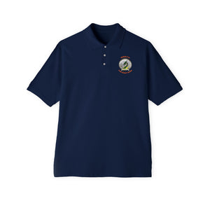 CSD Dragon - Orange text - Men's Piqué Polo
