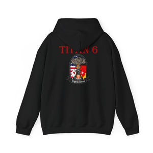 Titan 6 Call Sign - No Flags on Sleeves - USANEC-S - Unisex Heavy Blend™ Hooded Sweatshirt