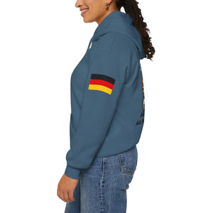 S4 - Option 1 - 102D SSB - Flags on Sleeves - Unisex Heavy Blend™ Hooded Sweatshirt