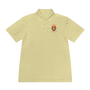 CSD Sword - Orange text - Men's Sport Polo Shirt