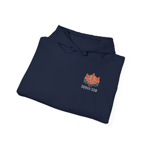 509th SSB - Flags on Sleeves - Unisex Heavy Blend™ Hooded Sweatshirt