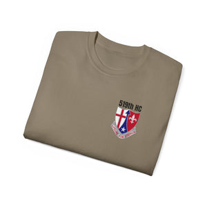 519th Hospital Center - Unisex Ultra Cotton Tee Flag on Sleeve