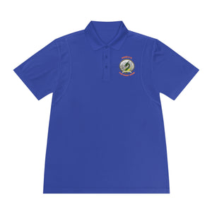 CSD Dragon - Orange text - Men's Sport Polo Shirt
