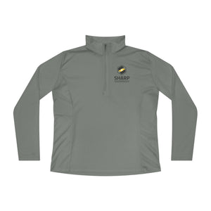 SHARP - Ladies Quarter-Zip Pullover