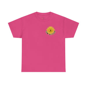 Bitcoin Camping Smiles! - Unisex Heavy Cotton Tee