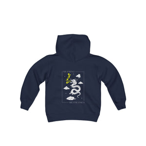 Haiku Smiles  - Youth Heavy Blend Hooded Sweatshirt