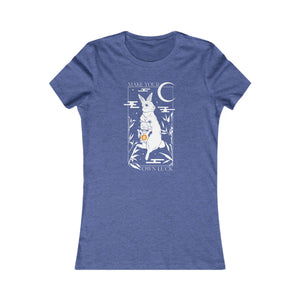 Bitcoin  -  Make Your Own Luck! - Women's Favorite Tee