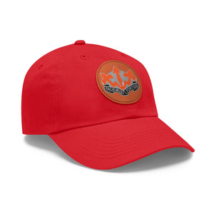 509th SSB  Hat with Leather Patch (Round)