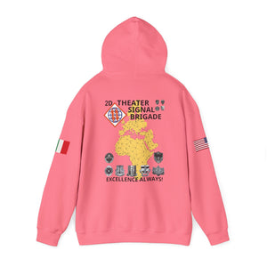 509th SSB - Flags on Sleeves - Unisex Heavy Blend™ Hooded Sweatshirt