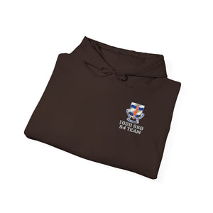S4 - Option 1 - 102D SSB - Flags on Sleeves - Unisex Heavy Blend™ Hooded Sweatshirt