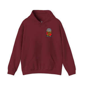 Titan 6 Call Sign - No Flags on Sleeves - USANEC-S - Unisex Heavy Blend™ Hooded Sweatshirt