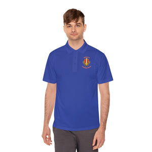CSD Sword - Orange text - Men's Sport Polo Shirt
