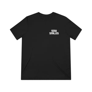 Sow Smiles! - Skeleton Back - Triblend Tee