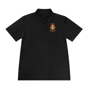 CSD Sword - Orange text - Men's Sport Polo Shirt
