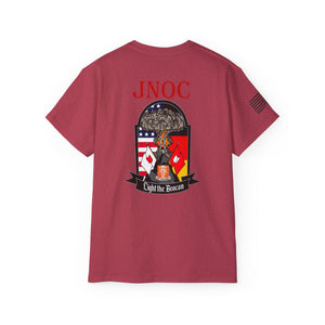 JNOC Call Sign - Flag on Sleeve - USANEC-S - Ultra Cotton Tee