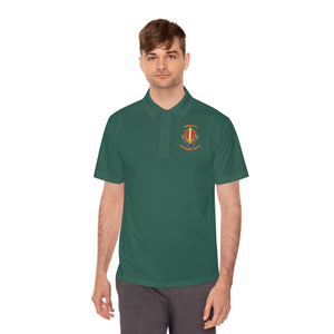 CSD Sword - Orange text - Men's Sport Polo Shirt