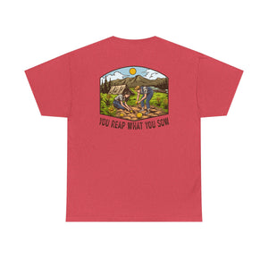 Camping Smiles! - Unisex Heavy Cotton Tee