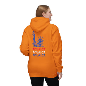 America x3!!! - Unisex Hooded Sweatshirt, Made in US