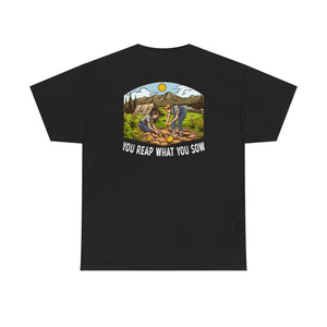 Camping Smiles! - Unisex Heavy Cotton Tee