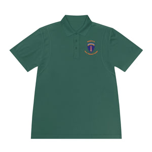PPT U'R-AF - Orange text - Men's Sport Polo Shirt