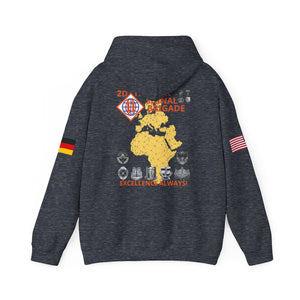 44th ESB-E - Flags on Sleeves - Unisex Heavy Blend™ Hooded Sweatshirt