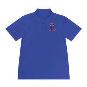 PPT U'R-AF - Orange text - Men's Sport Polo Shirt