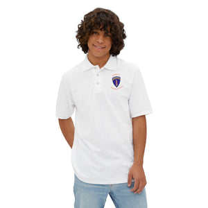 CSD Orange Text - Men's Piqué Polo
