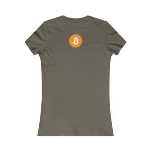 Bitcoin  -  Make Your Own Luck! - Women's Favorite Tee