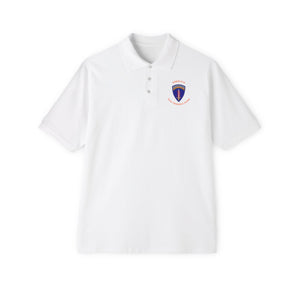 PPT U'R-AF - Orange text - Men's Piqué Polo