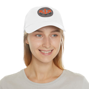 509th SSB  Hat with Leather Patch (Round)
