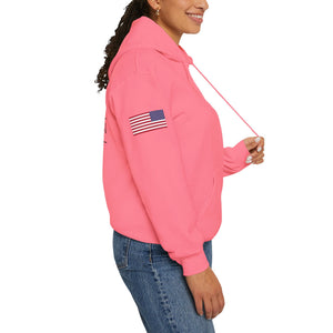 WHM - Flags on Sleeves - Unisex Heavy Blend™ Hooded Sweatshirt
