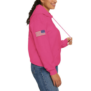 WHM - Flags on Sleeves - Unisex Heavy Blend™ Hooded Sweatshirt