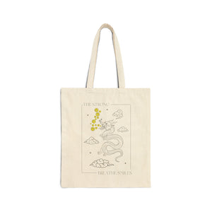 Haiku Smiles Cotton Canvas Tote Bag