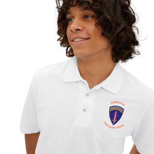 CSD Orange Text - Men's Piqué Polo