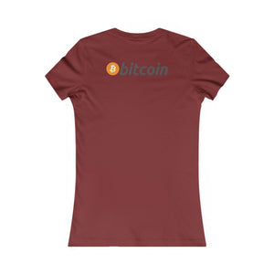 Bitcoin  -  Make Your Own Luck! - Women's Favorite Tee