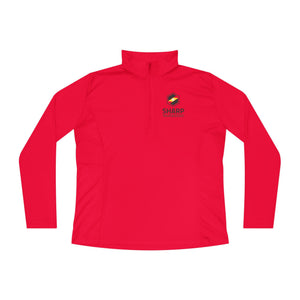 SHARP - Ladies Quarter-Zip Pullover