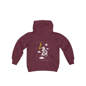 Haiku Smiles  - Youth Heavy Blend Hooded Sweatshirt