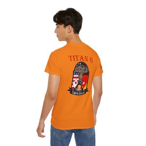 Titan 6 Call Sign -  Flag on Sleeve - USANEC-S - Ultra Cotton Tee