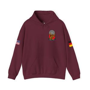 USANEC-S  Flags on Sleeves  Unisex Heavy Blend™ Hooded Sweatshirt