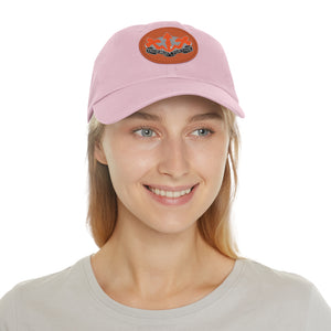 509th SSB  Hat with Leather Patch (Round)
