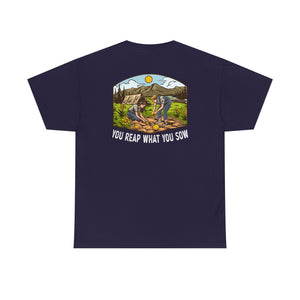 Camping Smiles! - Unisex Heavy Cotton Tee