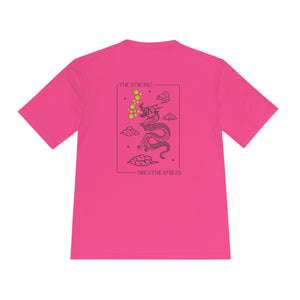 The Strong Breathe Smiles - Moisture Wicking Tee