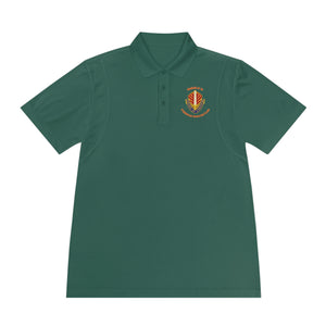 COP Sword - Orange text - Men's Sport Polo Shirt