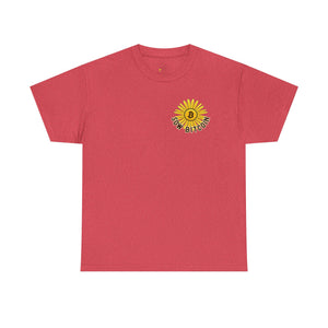 Bitcoin Camping Smiles! - Unisex Heavy Cotton Tee